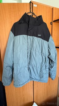 Šedá zimní bunda Pull&Bear, velikost L - 2