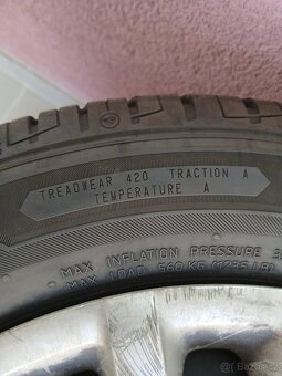 LETNÍ PNEUMATIKY - Barum 195/60 R15 H - 2