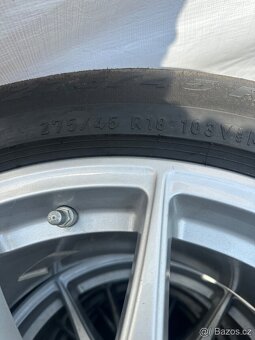NOVÁ Alu kola Porsche Cayenne R18+nové pneu 275/45/18 M+S - 2