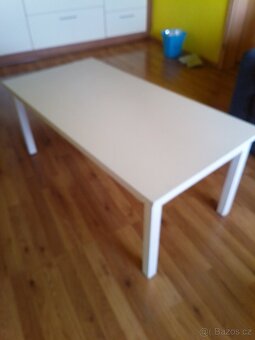 stolek konferenční stolek 105x50x55 cm jako nový - 2