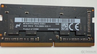 Apple iMac 27 - originál Micron paměti 8GB (2x4GB) - 2