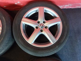 ALU disky VW 5x112 R17 s letními pneu 235/50 R17 - 2