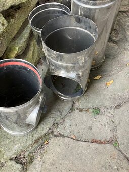 Nerezové komínové roury - 2