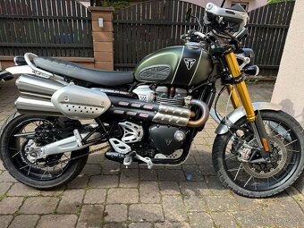 Triumph Scrambler 1200 XE 1. majitel, původ ČR - 2