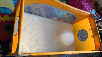 Komplet detska cestovni postylka + matrace + lozni set - 2