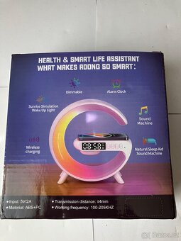 Nová chytrá bezdrátová nabíječka s reproduktorem - 2