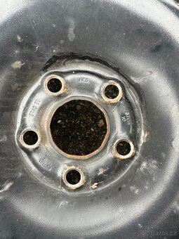 Plechová kola 5x100 R15 185/55 R15 - 2
