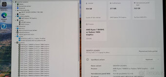 HP 2v1, Ryzen 7-8840 8/16x 5,1GHz, 16GB DDR5, 1TB SSD, R780M - 2