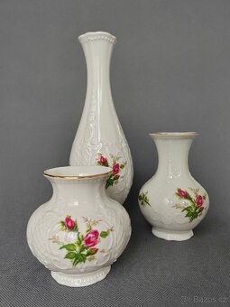 Sada nádherných porcelánových váz Seltmann Weiden "Wien" - 2