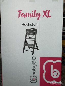 Rostoucí židle BabyGO FAMILY XL - 2