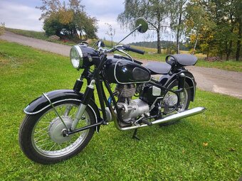 BMW R26 1956, všechny čísla shodné,včetně bílé SPZ a TP - 2