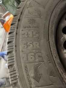 Vw t5 4x plechové disky 16" - 2