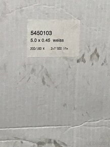 Vázací páska PP 5 x 0,45mm; návin 7500m, bílá - 2