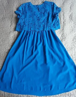 Šaty modré, vel. XS-S - 2