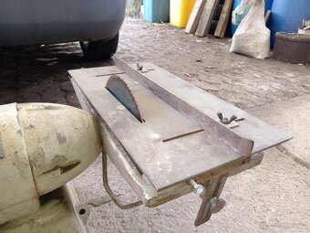 Stolní bruska s pilou MEZ Brno - 2