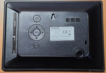 SENCOR SDF 733 W digitální fotorámeček černý - 2