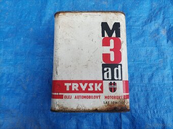 Plechový kanystřík od oleje M3ad - 2