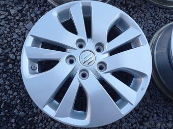 5x114,3 Suzuki SX4 6Jx16 ET50 alu disky - 2