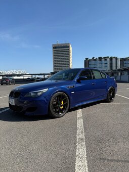 BMW E60 M5 Interlagos Blue / Původ ČR - 2