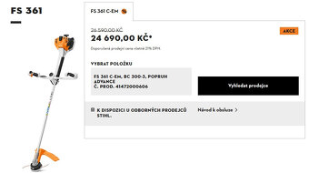 Křovinořez STIHL FS 360 C - 2