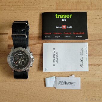 Hodinky Traser Super Sport Chrono Black - 2