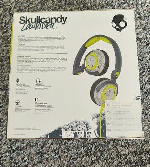 Sluchátka Skullcandy Lowrider s mikrofonem (nové) - 2