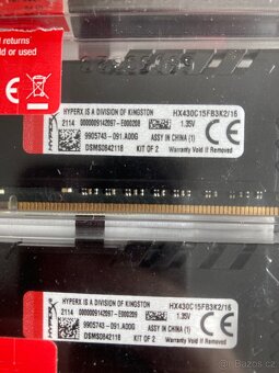 16GB kit (2x8GB) Kingston HyperX FURY DDR4 - 2