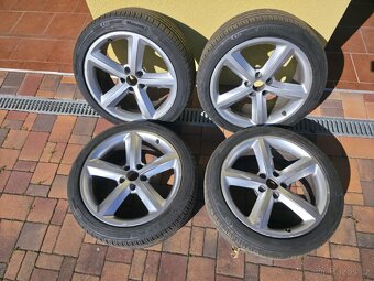 4x Audi ALU Kola + 4x Pneu 245/40/18 - 2