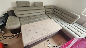 Corner Sofa Bed with coffee table and Storage – For Sale - 2