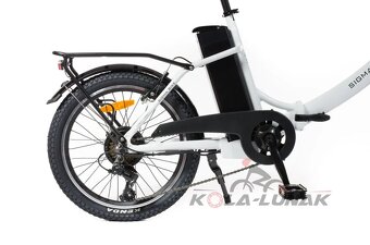 Skládací elektrokolo SIGMA 20" bílé 13 Ah - 2