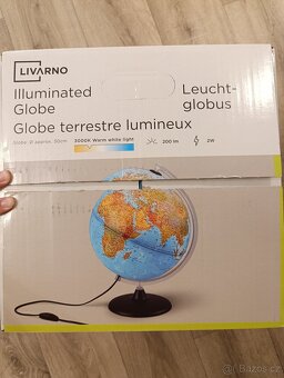 Svítící glóbus - 2