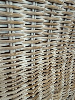 Ratanová židle 4 kusy TOP stav - 2