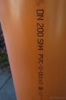 ODPADNÍ TRUBA KAGEM DIN200 1M - 2