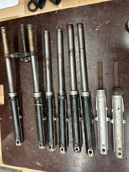 Predám prední tlumiče, kluzáky JAWA 350/638 639 - 2