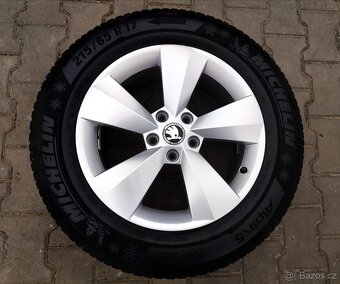 Alu kola originál Škoda Kodiaq 5x112 R17 Nanuq - 2