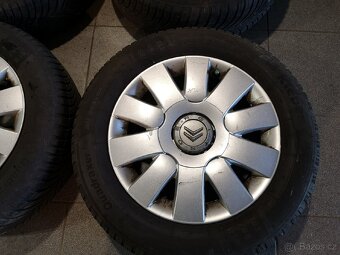 Citroen Berlingo, C4 alu + celoroční 185/65/15. - 2