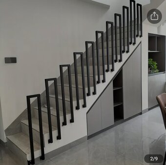 Schodišťová Zábradlí, 5 kus - 2