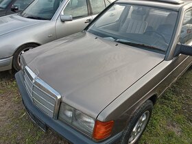 MERCEDES W201 190D-DÍLY - 2