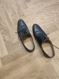 Pánské černé společenské boty Blažek velikost 43 - 2