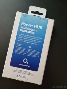 Multinabíječka O2 Power Hub 2 nová nerozbalená 65W GaN černá - 2