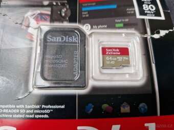 MicroSD karta SanDisk 64GB - 2