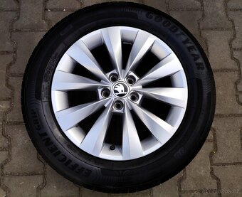 Alu kola originál Škoda Scala, Kamiq 5x100 R16 - 2