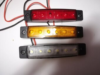 Led poziční světla s atestem - 2
