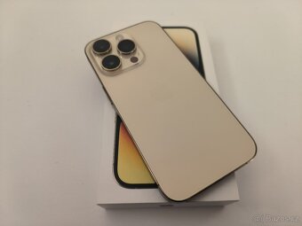 apple iphone 14 PRO 128gb Gold / Batéria 100% - 2