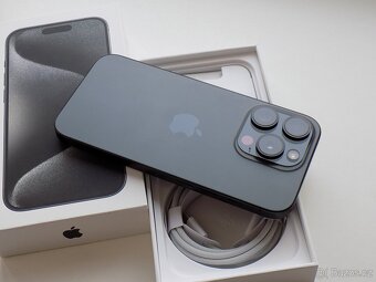 APPLE iPhone 15 Pro 128GB Černý titan - ZÁRUKA 12 MĚSÍCŮ - 2