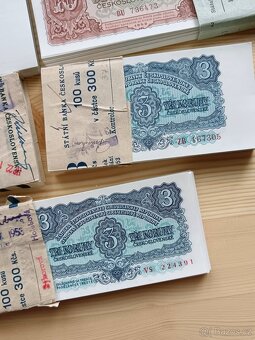 Bankovky 1953, 1961 unc stav - 2