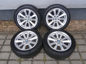 LETNÍ ALU KOLA 5 X 120 225 50 17 ORIGINÁL BMW TOP - 2