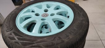 Alu disky 5.5J r14 4x108 et34 peugeot - 2