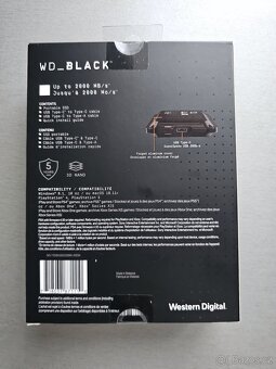 WD_BLACK P50 Game Drive SSD - 2TB - 2