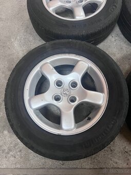 Prodám alu kola Peugeot 4x108 r15 - 2